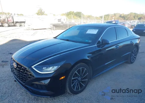 2020 Hyundai Sonata Sel Plus z USA, uszkodzony, nr VIN 5NPEJ4J27LH033174
